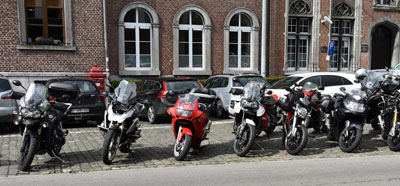 motoren op een rij